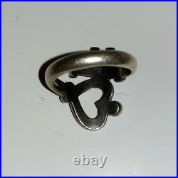 James Avery Sterling Silver'Key to My Heart' Ring Size 9
