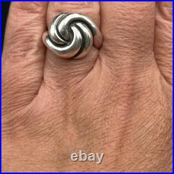 James Avery Sterling Silver Knot Ring Size 7