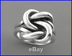 James Avery Sterling Silver Knot Ring Size 7.5