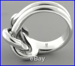 James Avery Sterling Silver Knot Ring Size 7.5