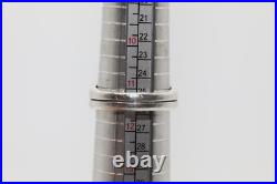 James Avery Sterling Silver Large X Cross Over Ring Size 11.5 Pre Owned