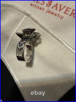 James Avery Sterling Silver Mariposa Butterfly Ring Size 6