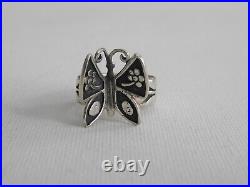 James Avery Sterling Silver Mariposa Butterfly Ring Sz 6