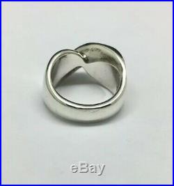 James Avery Sterling Silver Mobius Twist Ring Size 6.5 Retired
