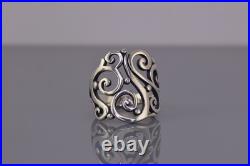 James Avery Sterling Silver Open Sorrento Band Ring 925 Sz 7