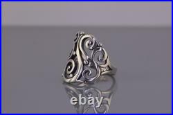 James Avery Sterling Silver Open Sorrento Band Ring 925 Sz 7