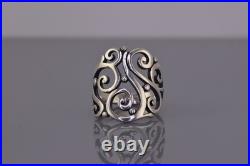 James Avery Sterling Silver Open Sorrento Band Ring 925 Sz 7