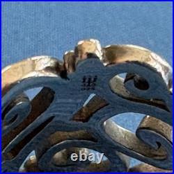 James Avery Sterling Silver Open Sorrento Ring Size 6 3/4