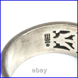 James Avery Sterling Silver Openwork Band Ring Filigree Design Size 6.75 925