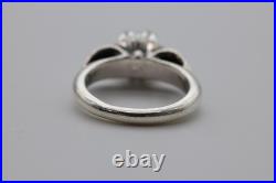 James Avery Sterling Silver Pearl Flower Ring Size 6 Retired Pre Owned