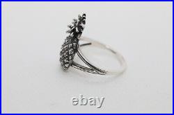 James Avery Sterling Silver Pineapple Ring Retired Size 10 Pre Owned