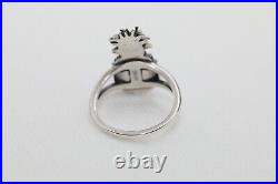 James Avery Sterling Silver Pineapple Ring Retired Size 10 Pre Owned