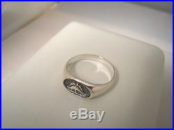 James Avery Sterling Silver Retired Dinasour Ring Size 8 3/4