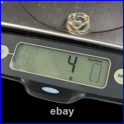 James Avery Sterling Silver Ring Heart Size 7.25 US
