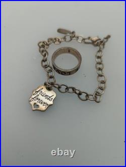 James Avery Sterling Silver Ring and Bracelet Bundle 2 Pcs. FREE SHIPPING