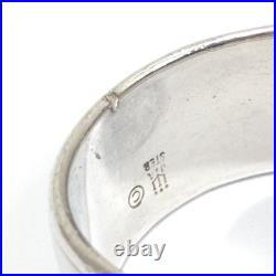 James Avery Sterling Silver Scripture of Ruth Hebrew Wide Band Ring Size 10-1/4