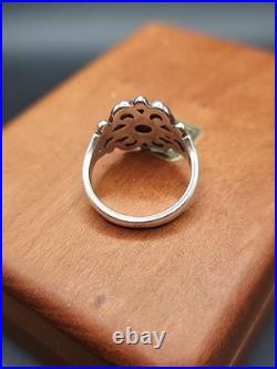 James Avery Sterling Silver Spanish Lace Ring withGarnet Box Not Included James Avery Sterling Silver Spanish Lace Ring withGarnet Box Not Included