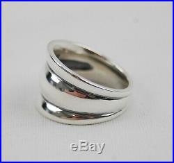 James Avery Sterling Silver TRIPLE DOME RING Size 10 Retired
