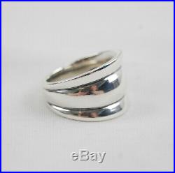 James Avery Sterling Silver TRIPLE DOME RING Size 10 Retired