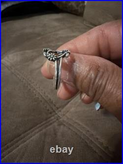 James Avery Sterling Silver Texas Ring Size 8 Preowned May Have Some Stretches