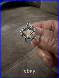 James Avery Sterling Silver Texas Ring Size 8 Preowned May Have Some Stretches