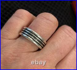 James Avery Sterling Silver Unity Band Size 11 Retired