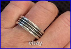James Avery Sterling Silver Unity Band Size 11 Retired