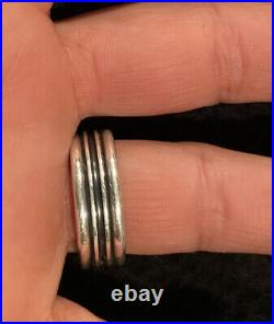 James Avery Sterling Silver Unity Band Size 11 Retired