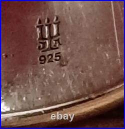James Avery Sterling Silver Wide Cigar Band Ring Retired Vintage Size 9 925 10g