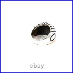 James Avery Sterling Silver Zebra Stripe Ring Size 5 James Avery Sterling Silver Zebra Stripe Ring Size 5