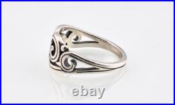 James Avery Swirl Gentle Waves Ring in Sterling Silver Size 7