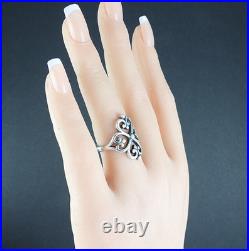 James Avery Swirls Scrolls Adorned Heart Ring 925 Sterling Silver Size 8 Jewelry James Avery Swirls Scrolls Adorned Heart Ring 925 Sterling Silver Size 8 Jewelry