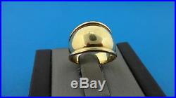 James Avery Tapred Dome Ring 14kYellow Gold Sz 5