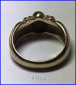 James Avery Thatch Gold Ring Sz. 7 I
