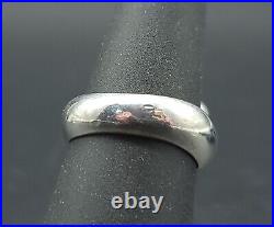 James Avery Thick Double Scroll Swirl Ring 925 Sterling Silver Size 6.25 Used