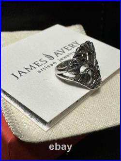 James Avery Tree of Life 60th Anniversary Ring Sterling Silver 925 Size 4.5