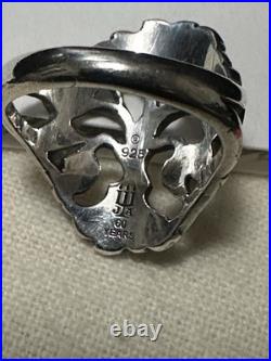 James Avery Tree of Life 60th Anniversary Ring Sterling Silver 925 Size 4.5