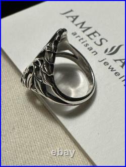 James Avery Tree of Life 60th Anniversary Ring Sterling Silver 925 Size 4.5