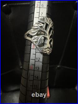 James Avery Tree of Life 60th Anniversary Ring Sterling Silver 925 Size 4.5