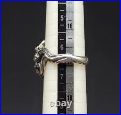 James Avery Triple Dogwood Flower Blossom Ring 925 Sterling Silver Size 6.5 Used James Avery Triple Dogwood Flower Blossom Ring 925 Sterling Silver Size 6.5 Used