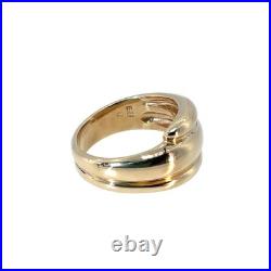 James Avery Triple Wrap Dome Ring 14kt Yellow Gold Retired