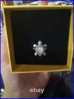 James Avery Turtle Ring Size 8 Sterling Silver