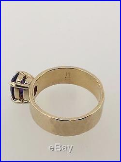 James Avery VERY RARE RETIRED Julietta ring all 14K yellow gold. NO STERLING