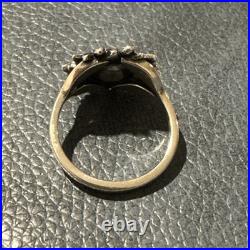 James Avery Wild Sunflower Ring Sterling Silver Size 7.5