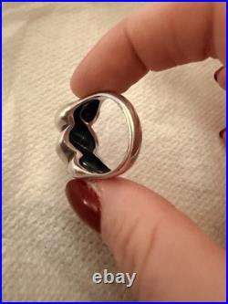 James Avery Women's Sterling Silver Sisterhood Ring Size 10 Large