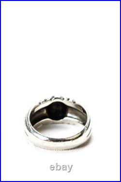 James Avery Womens Sterling Silver Beaded Dome Ring Size 5.5 5g James Avery Womens Sterling Silver Beaded Dome Ring Size 5.5 5g