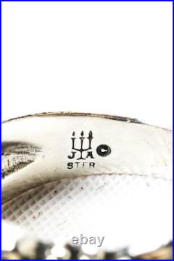 James Avery Womens Sterling Silver Beaded Dome Ring Size 5.5 5g James Avery Womens Sterling Silver Beaded Dome Ring Size 5.5 5g