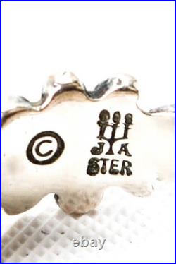 James Avery Womens Sterling Silver Floral Margarita Ring Size 3 2.7g