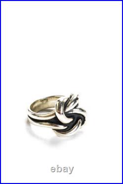 James Avery Womens Sterling Silver Lovers Knot Slip-On Ring 13g