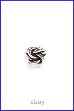 James Avery Womens Sterling Silver Lovers Knot Slip-On Ring 13g